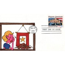 #2103 Hispanic Americans Marika FDC