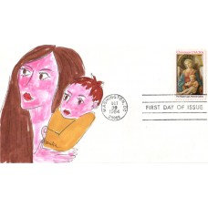 #2107 Madonna and Child Marika FDC