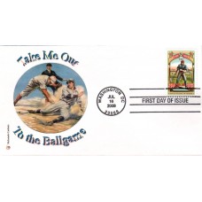 #4341 Take Me Out to the Ballgame McIntosh FDC