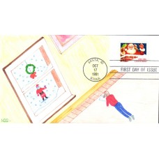 #2579 Santa Claus MDG FDC