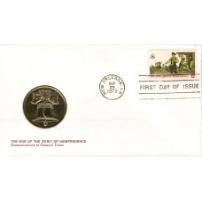 #1479 Drummer Medallion FDC