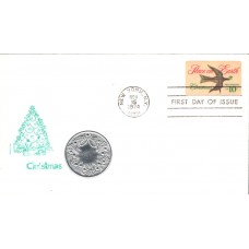 #1552 Peace on Earth Medallion FDC