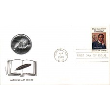 #1554 Paul Laurence Dunbar Medallion FDC