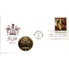 #1704 Washington at Princeton Medallion FDC