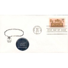 #1705 Sound Recordings Medallion FDC