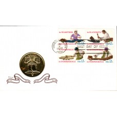 #1717-20 Skilled Hands Medallion FDC