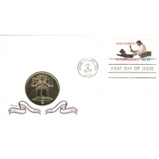 #1718 Blacksmith Medallion FDC