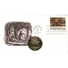 #1722 Herkimer at Oriskany Medallion FDC