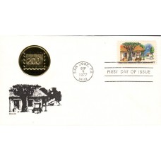 #1725 Alta California Medallion FDC