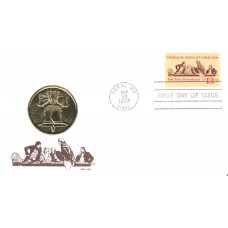 #1726 Articles of Confederation Medallion FDC