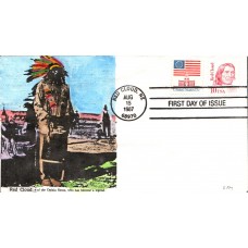 #2175 Red Cloud Meissner FDC