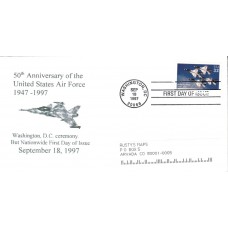 #3167 US Air Force Memrabillia FDC