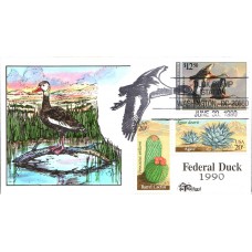 #RW57 Black Bellied Whistling Duck Milford FDC