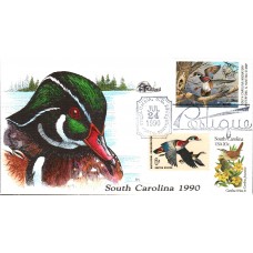 #SC10 South Carolina 1990 Duck Milford FDC