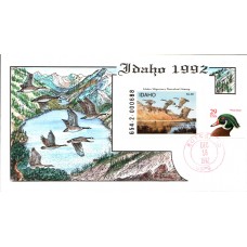 #ID6 Idaho 1992 Duck Milford FDC