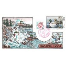 #ME11 Maine 1994 Duck Milford FDC