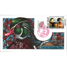 #RI6 Rhode Island 1994 Duck Milford FDC