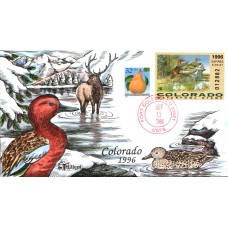 #CO7 Colorado 1996 Duck Milford FDC