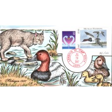 #MI22 Michigan 1997 Duck Milford FDC