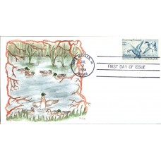 #2092 Preserving Wetlands Mille FDC