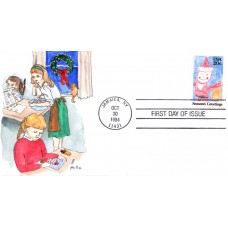 #2108 Santa Claus Mille FDC