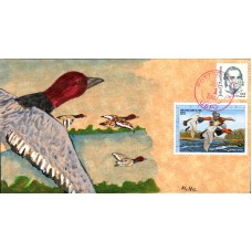 #RW54 Redhead Ducks Mille FDC