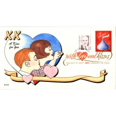 #4122 Love and Kisses Montgomery FDC