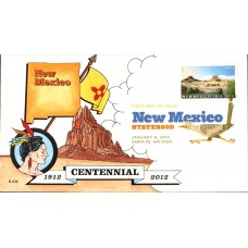 #4591 New Mexico Statehood Montgomery FDC