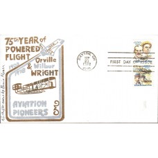 #C91-92 Wright Brothers Moser FDC