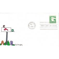 #2111 D - Eagle Murphy FDC