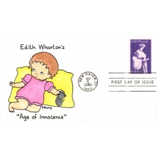 #1832 Edith Wharton Murry FDC