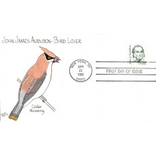 #1863 John J. Audubon Murry FDC