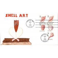 #2117-21 Seashells Murry FDC