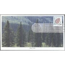 #2491 Pine Cone Mystic FDC