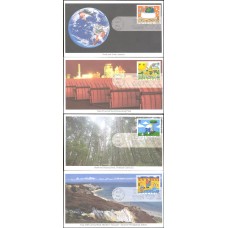 #2951-54 Kids Care Mystic FDC Set