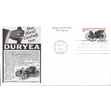 #3019 1893 Duryea Mystic FDC