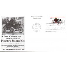 #3020 1894 Haynes Mystic FDC