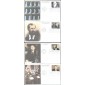 #3061-64 Pioneers of Communication Mystic FDC Set