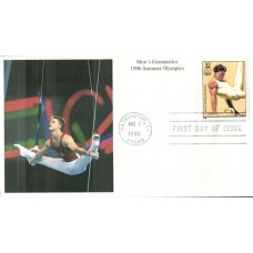 #3068r Men's Gymnastics Mystic FDC