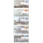 #3091-95 Riverboats Mystic FDC Set