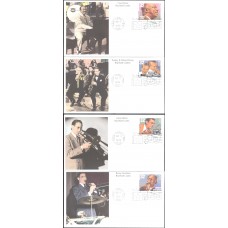 #3096-99 Big Band Leaders Mystic FDC Set