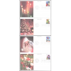 #3108-11 Christmas Scenes Mystic FDC Set