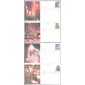 #3108-11 Christmas Scenes Mystic FDC Set