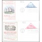 #3130-31 Pacific 1997 Triangles Mystic FDC Set