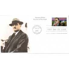 #3134 Thornton Wilder Mystic FDC