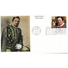 #3155 Richard Tucker Mystic FDC