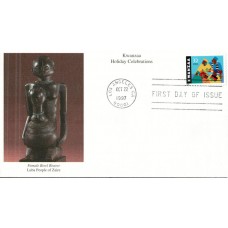 #3175 Kwanzaa Mystic FDC