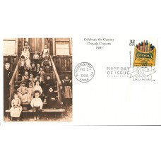 #3182d Crayola Crayons Mystic FDC