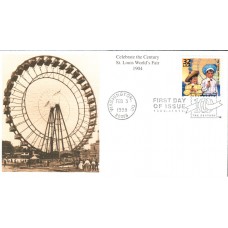 #3182e St. Louis World's Fair Mystic FDC