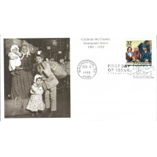 #3182i Immigrants Arrive - Ellis Island Mystic FDC